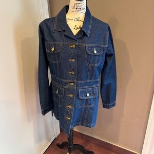 Vintage 90's Newport News cotton jean jacket